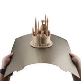 FYSETC 510MM*510MM/20*20IN Double Sided Textured PEI Power Coated Gold Build Plate with Sticker Base For Creality CR10 S5